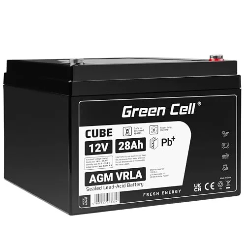 Green Cell® AGM 12V 28Ah Akku von Green Cell