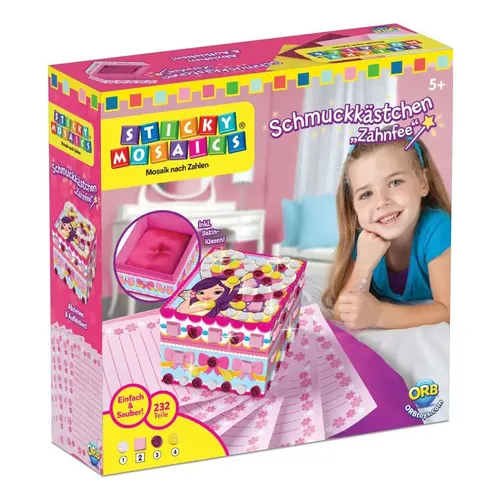 Sticky Mosaics Schmuckkästchen Zahnfee