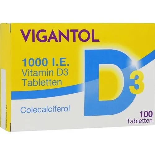 WICK VIGANTOL 1.000 I.E. Vitamin D3 Tabletten