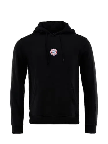 FC Bayern München Hoodie Luis Dìaz für Kinder – Schwarz – Größe 164 - Stylischer Hoodie für junge FC Bayern Fans: Hochwertiger Druck des Vereinslogos, bequeme Passform und 100% Baumwolle für optimalen Tragekomfort. Ein Muss für jeden kleinen Fan!