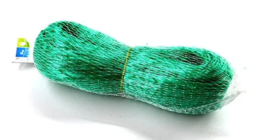 HAC24 1x Vogelschutznetz 4x10 m Gartennetz Teichnetz Laubschutznetz Grün Laubnetz Schutznetz Vogelnetz Pflanzenschutznetz Vogelabwehr