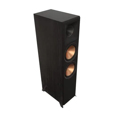 Klipsch Reference Premiere RP-8000F II Standlautsprecher - Premium Lautsprecher mit 90° x 90° Hybrid Tractrix Horn für klaren Klang und Dolby Atmos Integration für ein beeindruckendes Heimkino-Erlebnis.