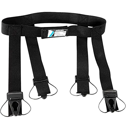 Bauer Youth Strumpfgürtel, Schwarz, Größe XL