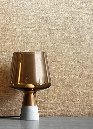 Newroom Vliestapete Gold Uni Glänzend in gold von Newroom