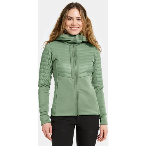 Didriksons Damen Annema 6 Jacke (Größe L, oliv) - Winterjacke für Damen, hybrid isoliert und vielseitig einsetzbar für alle Jahreszeiten, ideal für Outdoor-Abenteuer.