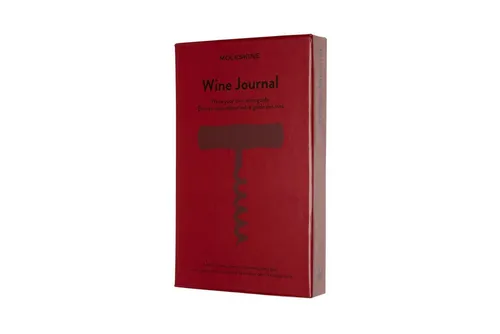 Moleskine Passion Journal Wein - Notiz- & Tagebücher: A5 Journal mit spezieller Wein-Lineatur, ideal für Weinliebhaber zur Dokumentation von Verkostungen und persönlichen Notizen.