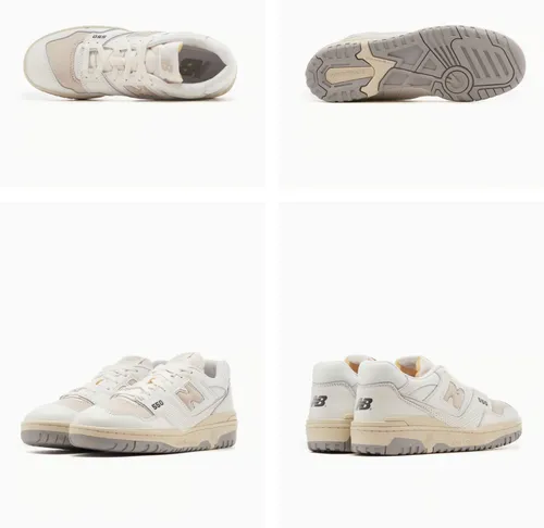 New Balance 550 Perforated Leather Mesh Sneakers Schuhe Trainers Turnschuhe 43