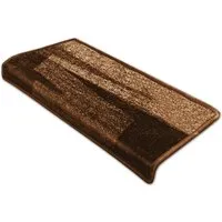 Karat Stufenmatte Via Veneto Stufenteppich Braun Rechteckig 23,5 x 65 cm