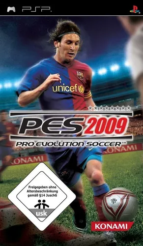 Pro Evolution Soccer 2009 - Sportspiel für PlayStation Portable mit einzigartigem Teamvision-KI-System für realistisches Gameplay und individuelle Anpassung an deinen Spielstil.