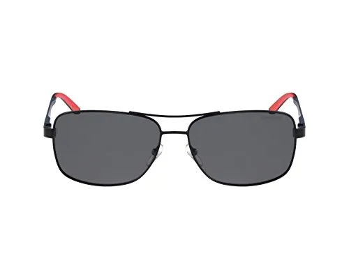 Carrera Herren 8014/S M9 003 61 Sonnenbrille, Schwarz (Matte Black/Grey Pz)