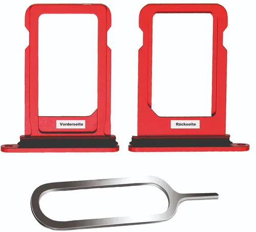 iPHONE 12 MINI SIM KARTEN HALTER TRAY ADAPTER FACH SLOT CARD NADEL PRODUCT RED