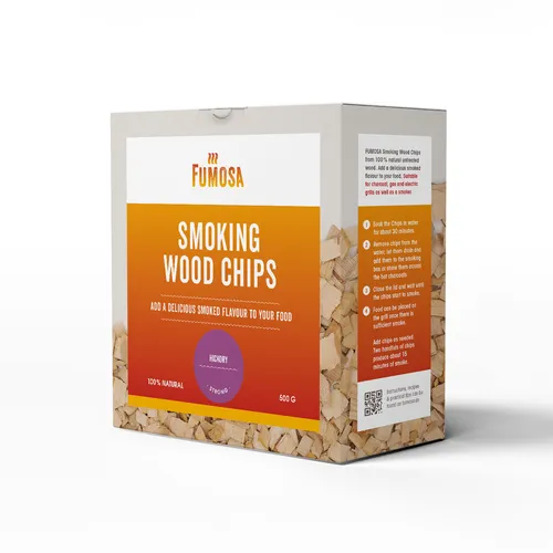 FUMOSA Räucherchips Hickory, 500g 17414