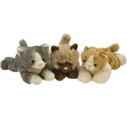 Stück Katzen-Baby Kuscheltiere Kätzchen 23 cm Plüschtier 3