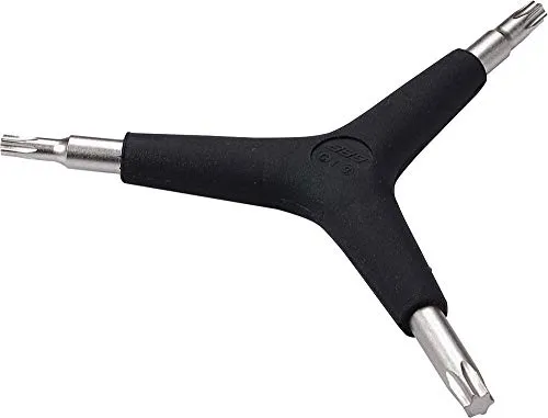BBB Cycling ComboStar Kombinationswerkzeugsatz Sechskant- und Torxschlüssel Tragbarer dreifacher Reparaturstern 3-in-1-Fahrradwerkzeug BTL-28C