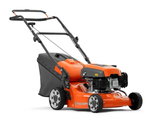 Husqvarna Rasenmäher LC 140P - Rasentrimmer & Motorsensen, ideal für kleinere Rasenflächen mit robustem 40 cm Mähdeck und ergonomischem Design für komfortables Mähen.