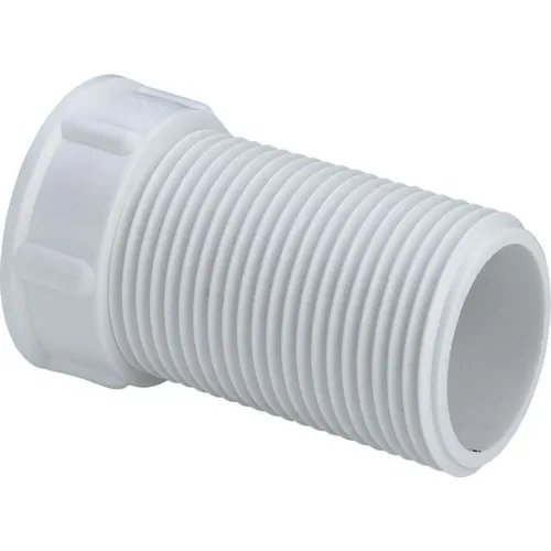 Viega Verlängerungsstück 131623 G 1x50mm, Kunststoff weiß von Viega