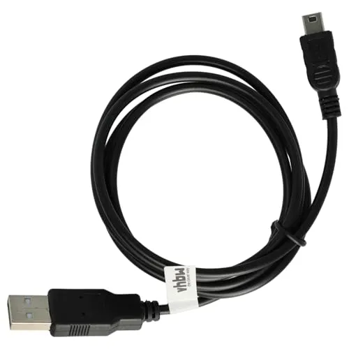 vhbw USB Datenkabel kompatibel mit Nokia Telefon - Ersatz für DKE-2 - schwarz 100cm