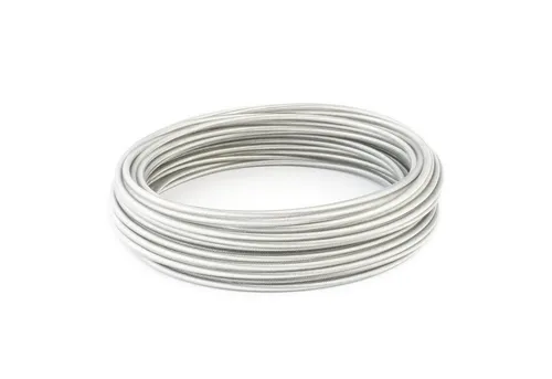 DQ-PP DRAHTSEIL in PVC 100m, 3-6mm, 6x7, verzinkt Stahlseil von DQ-PP