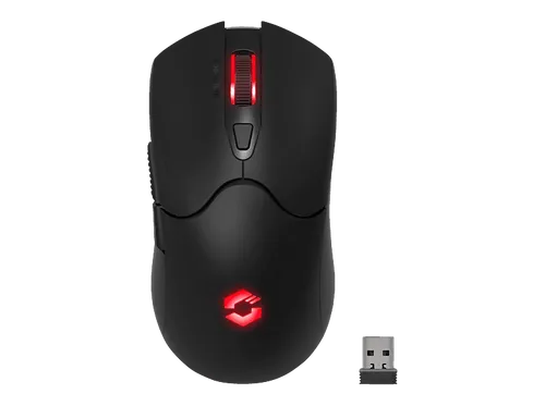speedlink Velox Gaming Maus - Kabelgebunden, Schwarz - Mäuse mit hoher Präzision und ergonomischem Design, ideal für schnelle Spiele. Mit 5 Tasten, RGB-Beleuchtung und bis zu 4800 dpi für beste Steuerung.