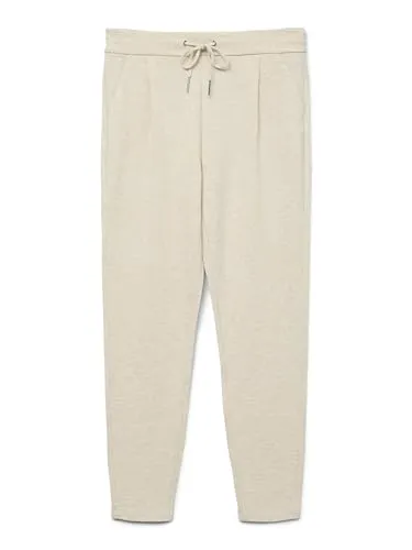 Vero Moda Jogger Pants VMEVA MR LOOSE STRING PANT GA NOOS - Stoffhosen in Beige XL (42) mit elastischem Bündchen für optimalen Komfort und lässigen Look, ideal für jeden Anlass.
