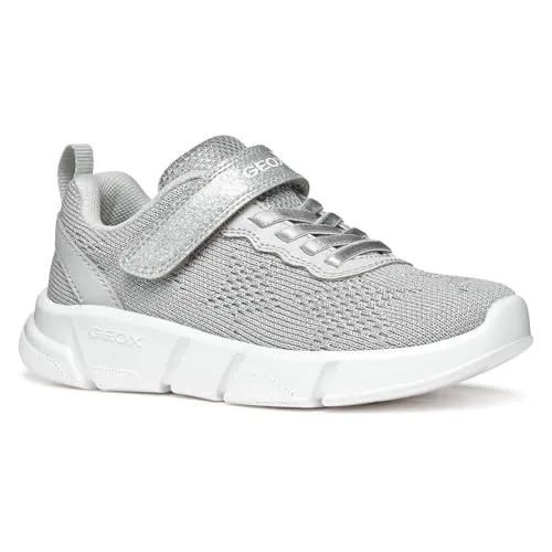 Geox J ARIL GIRL Sneaker in silber von Geox