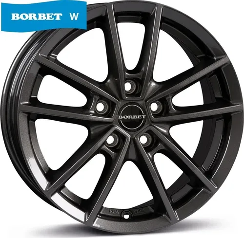 W 8 0x19 5x112 ET37 MB66 5 Alufelgen von BORBET