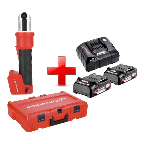 Rothenberger ROMAX NANO Pressmaschine 18 V CAS mit 2x Akku