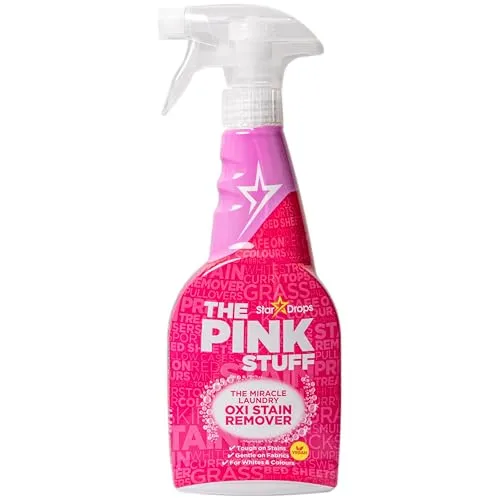 The Pink Stuff Fleckenentferner-Spray – Effektive Reinigung für Stoffe - Der Fleckenentferner für Stoffe entfernt mühelos verschiedene Flecken. Ideal für den täglichen Einsatz und sorgt für saubere Oberflächen.