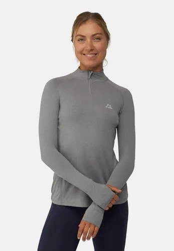 DANISH ENDURANCE Langarmshirt Damen grau - Funktionsshirt für Damen, bietet dauerhaften Komfort und optimale Leistung beim Sport dank hochwertiger dänischer Handwerkskunst.