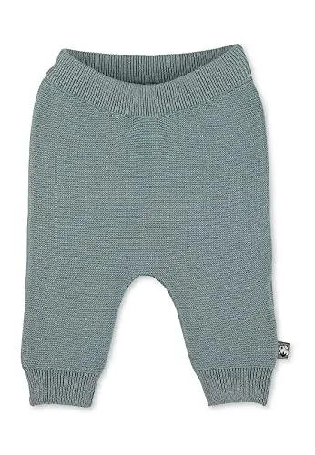 Sterntaler Unisex Baby GOTS Strick Stern Hose, grün, 68