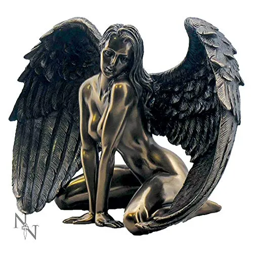 Nemesis Now Angels Passion Dekofigur, Bronze, Kunstharz, 17,5 cm