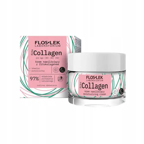 Floslek fitoCOLLAGEN Feuchtigkeitscreme mit Phytokollagen für Tag und Nacht 50 m