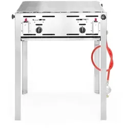 HENDI Roast-Master Heavy Duty - Elektronisches Zündgerät für Gasflaschen - Grills, ideal für den Außenbereich mit 11,6 kW Leistung für effizientes Grillen und robustem Edelstahl-Design.
