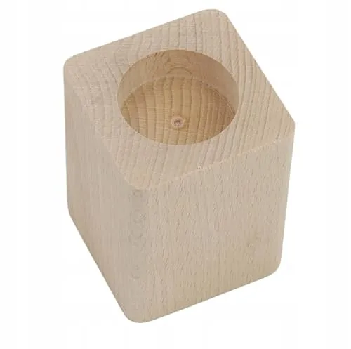 PEEWIT Holz Teelichthalter Deko für Zuhause Wohnung 8 Zentimeter