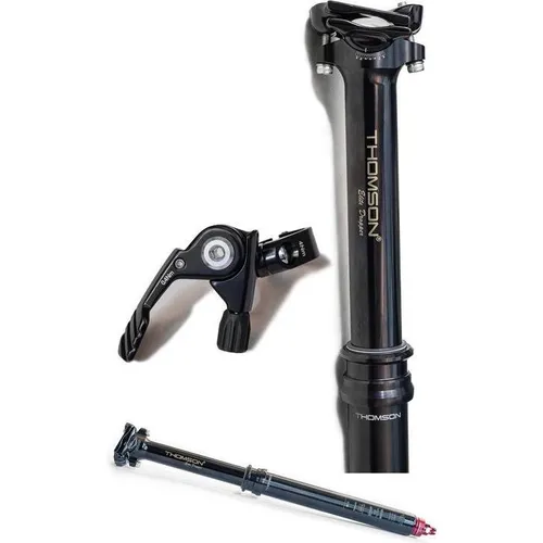 Thomson Covert Black 125 mm Sattelstütze 27,2 mm von Thomson