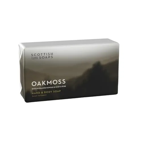 Scottish Fine Soaps Stückseife Oakmoss 220g von Scottish Fine Soaps