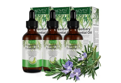 P-Beauty Rosmarinöl | Ätherisches Öl für Haarwachstum und Hautpflege - Ätherisches Öl Set – Bio & vegan, fördert Haarwachstum und Hautgesundheit, ideal für Kopfhautmassagen und vielseitige Anwendungen in der Körperpflege.