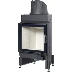 Austroflamm Kamineinsatz 55X51 K 2.0 | Flach inkl. Klapptüre | 7 kW
