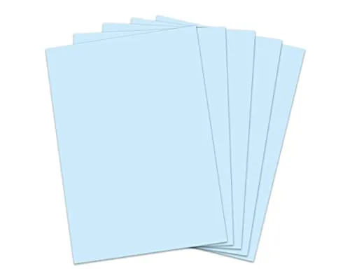 Briefpapier Kopierpapier blau Briefbogen eibfarbiges Papier 90 g/qm DIN A4 (50 Blätter)