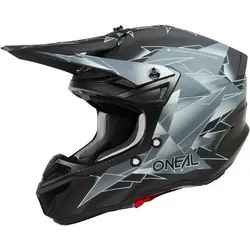 Oneal 5Series Polyacrylite Surge Motocross Helm 2XL - Motorradhelm mit 2 Außenschalen für erhöhte Sicherheit und perfekten Sitz, ausgestattet mit großem Luftstrom und optimaler Kühlung durch innovative Ventilationsöffnungen.