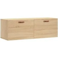 Wandschrank Sonoma-Eiche 100x36,5x35 cm