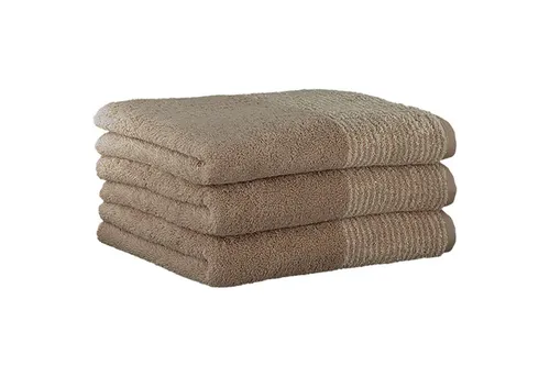 CAWÖ Handtuch 3er Pack in braun von Cawö