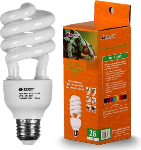 Resun Tropical UVB-Lampe 5.0 26W - UVB-Lampe Resun