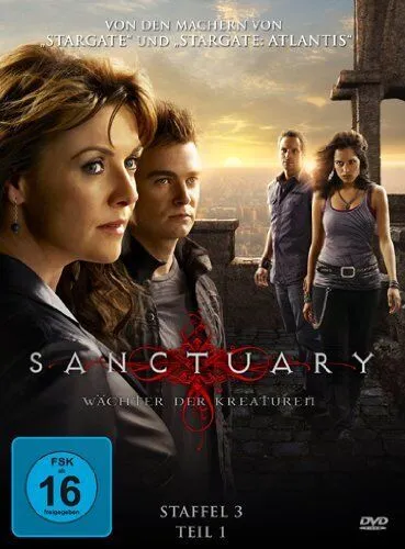 Sanctuary - Wächter der Kreaturen - Staffel 3.1 - 3 DVD's/NEU/OVP