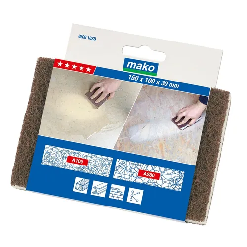 Maler Schleifschwamm 150 x 100 x 30 mm Schleifmittel Korn 100 280 Schleifmittel
