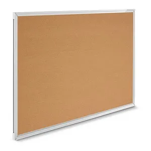 Magnetoplan 12176 Pinnwand 1200mm x 900mm - Design-Pinnboard mit hochwertiger Korkoberfläche, ideal für Büro und Home-Office. Perfekt zum Anpinnen von Notizen und Fotos, schließt nach jedem Nadelstich. Inkl. Befestigungs-Material für einfache Montage.
