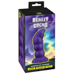 Dildo Demon of Desire mit Saugfuß – Beasty Cocks - Dildo für aufregende Erlebnisse! Der Demon of Desire von Beasty Cocks begeistert mit fantasievollem Design, flexibler Struktur und sicherem Saugfuß für freihändiges Spiel. Hergestellt aus hochwertigem Liquid Silicone.