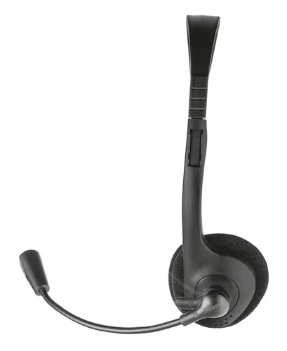 Trust Chat Headset Blau - Leichtes Stereo-Headset - Kopfhörer für Anrufe & Musik mit flexiblem Mikrofon für klare Kommunikation. Ideal für Onlinespiele und Chats, komfortabel mit weichen Ohrpolstern.