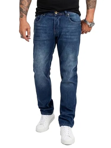 Rock Creek Herren Jeans RC-3120 - Comfort Fit Denim in Blau W40 L32 - Moderne Comfort Fit Jeans für Herren mit lockerem Sitz und hervorragendem Tragekomfort. Ideal für Büro, Alltag und Freizeit – vielseitig kombinierbar und hochwertig verarbeitet.