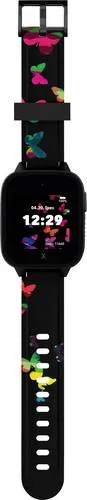 Xplora Black Butterfly Ersatzarmband Schwarz